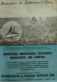 Binoculars catqloque 1955;30%