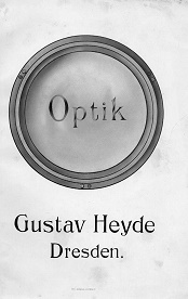Gustav Heyde Dresden cat 1909 cover;25%