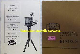 Zeiss Ikon 16mm No W.72220, with case; Kinox-S; instr10%